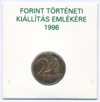 1946. 2f Cu-Zn OTP Bank XV. kerületi Fiók / Forint Történeti Kiállítás emlékére 1996 papírtasakban T:2,2- Adamo F1
