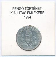 1926. 1P Ag "OTP Bank XV. kerületi Fiók / Pengő Történeti Kiállítás emlékére 1994" papírta...