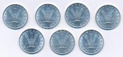 1990. 20f Al (4x) + 1991. 20f Al (3x) T:1,1-
Adamo F4.3