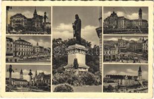 1942 Nagyvárad, Oradea; mozaiklap / multi-view postcard (EB)