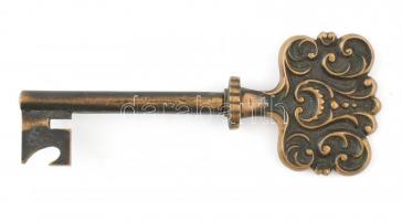 Nagy, kulcs alakú sörnyitó/dugóhúzó, m: 18 cm