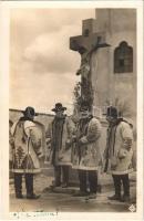 1934 Mohács, mohácsi parasztok, magyar folklór, népviselet