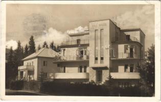 1954 Tátralomnic, Tatranská Lomnica (Magas-Tátra, Vysoké Tatry); Vila Marta / villa (fa)