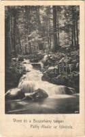 1910 Modor-Harmónia, Modor, Modra; Vízesés a Boszorkány tanyán. Pálffy Aladár úr felvétele. Laczkovich Róbert kiadása / waterfall (gyűrődés / crease)
