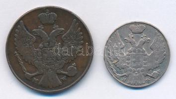 Lengyelország / Kongresszusi Lengyelország 1840MW 3gr Cu + 10gr Ag (0.192) T:2,2- Poland / Congress ...
