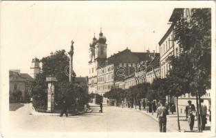 1947 Trencsén, Trencín; utcakép / street view (fa)