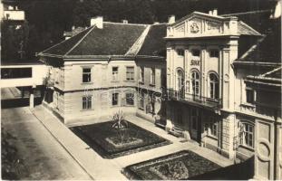 1957 Trencsénteplic, Trencianske Teplice; Liecebny dom Sina / Sina fürdő / spa, bath