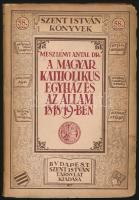 Dr. Meszlényi Antal: A magyar katholikus egyház és állam 1848/49-ben. Bp, 1928, Szent István Társulat. Papírkötésben, kissé szakadozott borítóval, de egyébként jó állapotban.