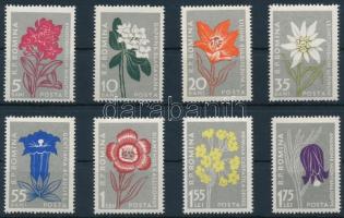 1957 Kárpátok virágai sor Mi 1647-1654