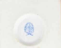 Herendi Viktória mintás lábas kínáló. Kézzel festett, jelzett, hibátlan. m: 10 cm