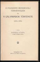 Borsos István: A pozsonyi rendkívüli törvényszék és a gályarabok története 1674-1676. Szentgotthárd,...