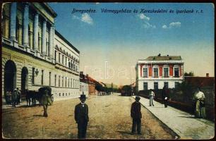 Beregszász town hall, bank
