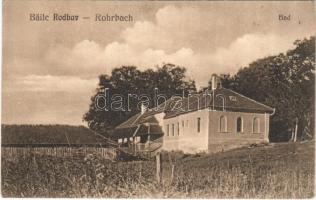 1926 Nádpatakfürdő, Nádpatak, Robariu, Bad Rohrbach, Rodbav; Bad / fürdő. M. Weber kiadása / spa, bath (EK)