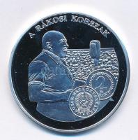 DN A magyar pénz krónikája - A Rákosi korszak Ag emlékérem (20g/0.999/38,61mm) T:PP fo.