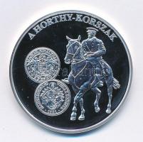 DN A magyar pénz krónikája - A Horthy korszak Ag emlékérem(20g/0.999/38,61mm) T:PP