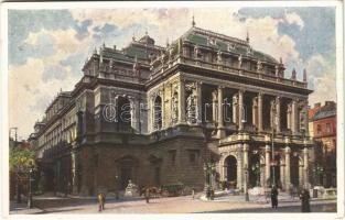 Budapest VI. Királyi operaház. Művészlevelezőlap Hausner H. 7014/18.