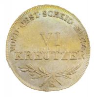 Ausztria / Vorderösterreich 1804H 6kr Ag II. Ferenc Günzburg (2,38g) T:1- Austria / Further Austria 1804H 6 Kreuzer Ag Franz II Günzburg (2,38g) C:AU Krause KM#29