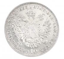 Ausztria 1855A 10kr Ag "Ferenc József" (2,18g) T:1
Austria 1855A 10 Kreuzer Ag "Fran...