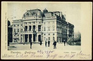 Pozsony, theatre