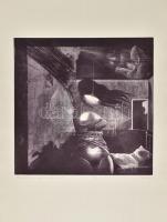 Kéri Imre (1945-): "A csodálatos mandarin". Vaskarc, aquatinta, papír. Jelzett. Számozott (13/50). Az 1981-ben, Bartók Béla születésének 100. évfordulójára, a a Képzőművészeti Alap kiadásában megjelent mappából. 38,5x39,5 cm