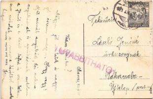 1921 Szarvas, Gróf Bolza kastély (EK) + "TOVÁBBÍTHATÓ"