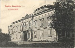1910 Várpalota, Gróf Witzlein kastély. W.L. Bp. 2777.