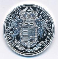 DN "Magyar tallérok utánveretben - Mária Terézia tallérja 1780" Ag emlékérem tanúsítvánnya...