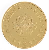 ifj. Szlávics László (1959-) 2011. "Nagy Magyarok / Gróf Széchenyi István 1791-1860" arany...