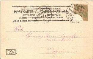 1904 Children, girls with boy (EK)