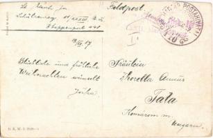 1917 Wesolych Swiat / Children art postcard with Christmas greeting. B.K.W.I. 2928-5. s: K. Feiertag...