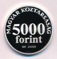 2009. 5000Ft Ag "Radnóti Miklós" kapszulában, tanúsítvánnyal T:PP Adamo EM220