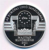 2011. 3000Ft Ag Az Európai Unió Tanácsának magyar elnöksége kapszulában, tanúsítvánnyal T:PP Adamo EM235