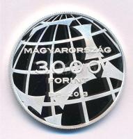 2013. 3000Ft Ag "FIFA Világbajnokság Brazília 2014" kapszulában, tanúsítvánnyal T:PP Adamo...