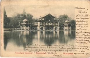 1900 Budapest XIV. Városligeti jégpálya. Divald 133.(EK)