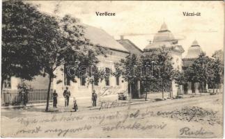 1906 Verőce, Váczi út + BÉCS-BUDAPEST 2. SZ. mozgóposta