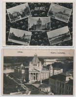 Arad - 4 db régi képeslap / 4 pre-1945 postcards