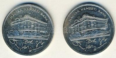 1992. 200Ft Ag "MNB" (2x) T:BU,2