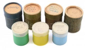 7 db régi diafilm: Toldi I-II. Az utolsó mohikán, Sárospatak, Visegrád, stb.