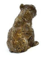 Ólom / ón medve figura.Jelzés nélkül. 6 cm