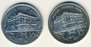 1992. 200Ft Ag "MNB" (2x) T:BU,2