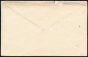 1900 Ajánlott levél 5 kr + Turul 5f + 30f vegyes bérmentesítéssel Gáborjánra