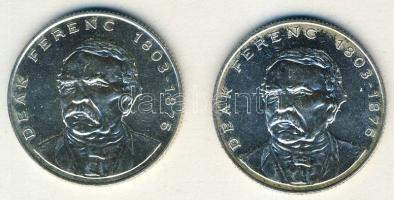 1994. 200Ft Ag "Deák" (2x) T:BU,2