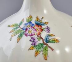 Herendi Viktória mintás asztali lámpa. Kézzel festett, jelzett, hibátlan 29 cm