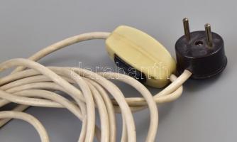 Herendi Viktória mintás asztali lámpa. Kézzel festett, jelzett, hibátlan 29 cm