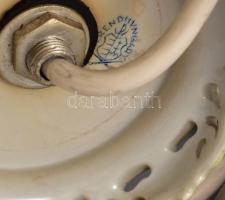 Herendi Viktória mintás asztali lámpa. Kézzel festett, jelzett, hibátlan 29 cm