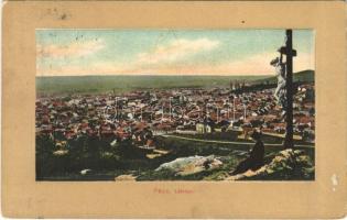 1910 Pécs, látkép (EK)