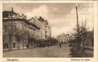 1925 Nyíregyháza, Széchenyi út, villamos (EK)