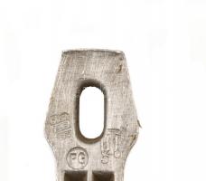 1939M honvédségi sátorcövek, pecséttel jelzett alumínium