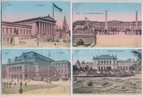 Wien, Vienna, Bécs; 8 pre-1945 postcards