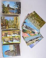 Kb. 430 db MODERN város képeslap a világ minden tájáról dobozban / Cca. 430 modern town-view postcards from all over the world in a box